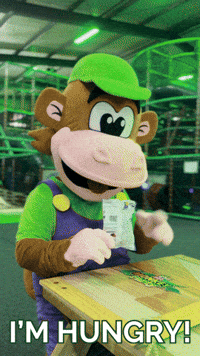 monkeytownnl food hungry eten nomnom GIF