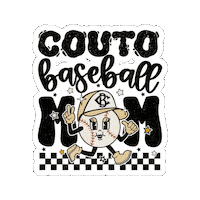 Baseball Mom Sticker by LITTLE SHARK AND CO.