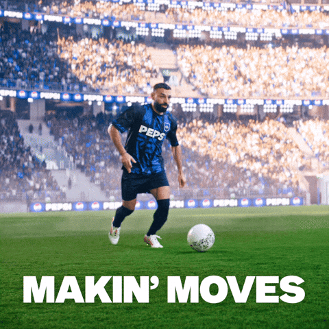 Mo Salah Making Moves GIF by PepsiCo