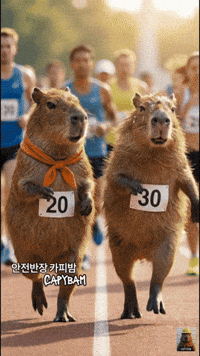 Face Running GIF