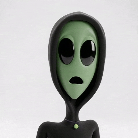 Shocked What Can I Do GIF by Lonely Aliens