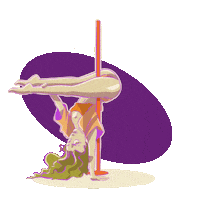 monkeylabonlinestudio dance sport cartoon yoga Sticker