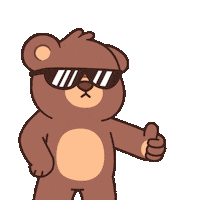 Do It Thumbs Up Sticker by BEARISH