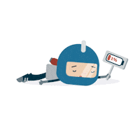 VerVieVas space friday tired sleep Sticker