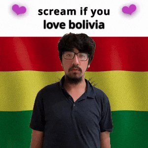 (silent) scream if you love bolivia