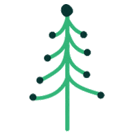 Christmas Tree Clean Beauty Sticker by Beauty by Earth