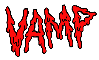 Halloween Vampire Sticker by Russell Taysom