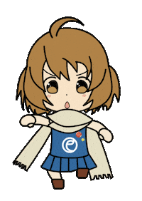がんばれ 歩く Sticker by Entowa's