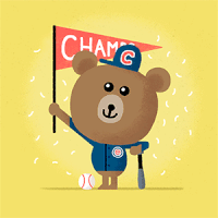 world series chicago GIF by Bernstein-Rein