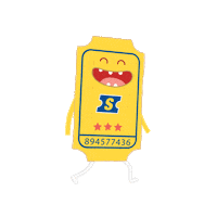 supercines movie walking cine caminando Sticker