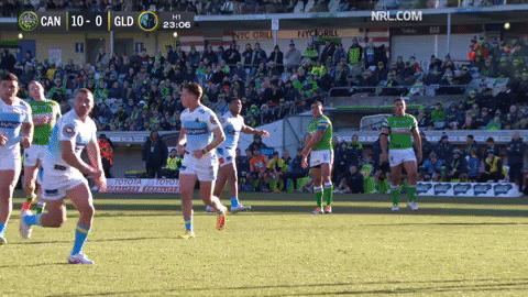Nrl Greenmachine GIF by Canberra Raiders