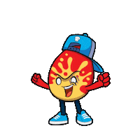 Toikido excited run skate skateboard Sticker
