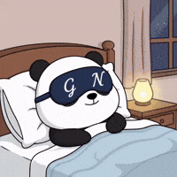 Goodnight GIF by Pandu Pandas