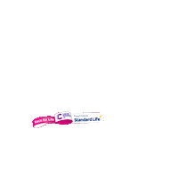 StandardLifeUK running racing walking race Sticker