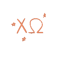 Sorority Chi Omega Sticker