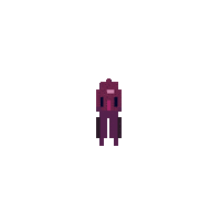 Pixel Swimming Sticker