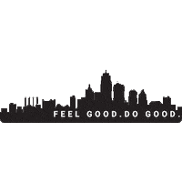 GOEXApparel colorful kc kansas city feel good Sticker