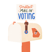 Georgia Vote Early Sticker by Creative Courage