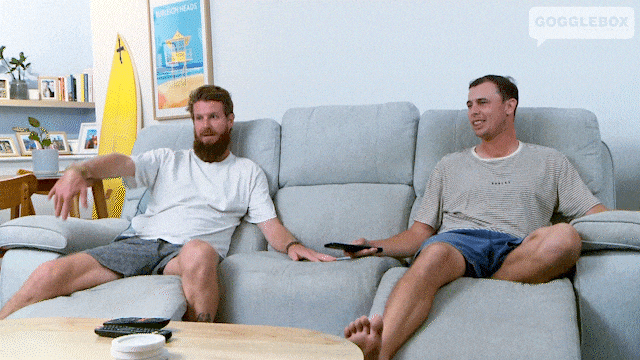 Friends Yes GIF by Gogglebox Australia