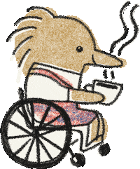 Perth Echidna Sticker by PCAF