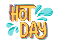 Happink hot summer beach day Sticker