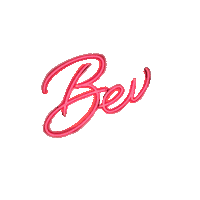pink glow Sticker by Drink Bev