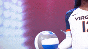 Volleyball Uva GIF by Virginia Athletics