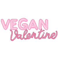 Valentines Day Vegan Sticker by Alba Paris