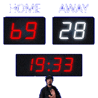 28 Away Sticker