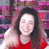 NathyTaLendo streamer para livro ler GIF