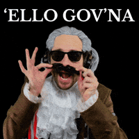 British Hello GIF