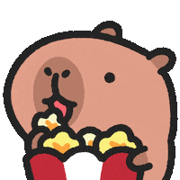 爆米花 Eating Sticker