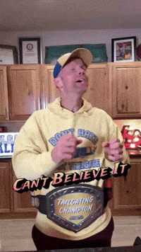 Cant Believe It No Way GIF by Tailgating Challenge