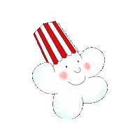NinaAndOlga cinema popcorn ninaandolga ninaeolga Sticker