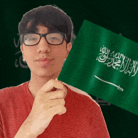 Holding Saudi Arabia GIF