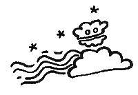 HIISI beer cloud craft beer characters Sticker