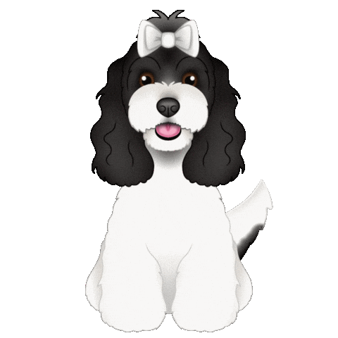 Rosie Cavoodle Sticker by zoopeez