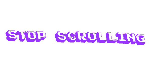 Stop Scrolling Sticker by systaime