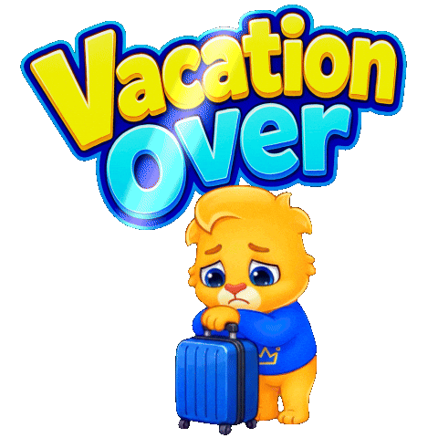 Sad Back To School Sticker by Lucas and Friends by RV AppStudios