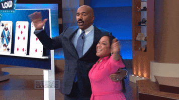 excited money GIF by Steve Harvey TV