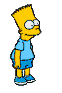Bart Simpson Lol Sticker