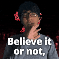 Believe It Or Not Wow GIF