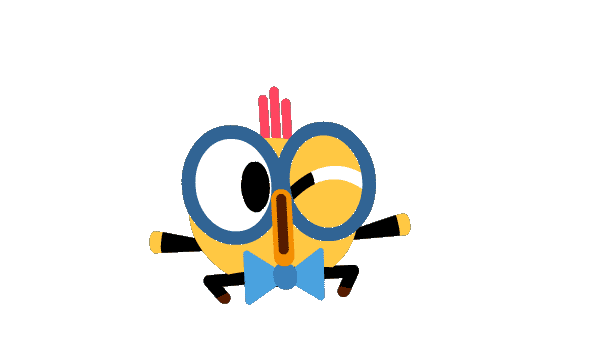 Scared Run Sticker by Lingokids