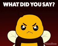 Angry Excuse Me GIF by Plan Bee Studios
