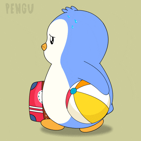 Sad Day Off GIF by Pudgy Penguins