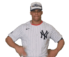 Flexing New York Yankees Sticker by MLB