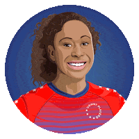 Womens Soccer Football Sticker by SportsManias