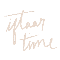 Iftaar Time Sticker