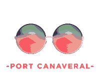 florida space coast sun Sticker by Space Coast Office of Tourism