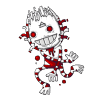 3lmt dj creature element psytrance Sticker